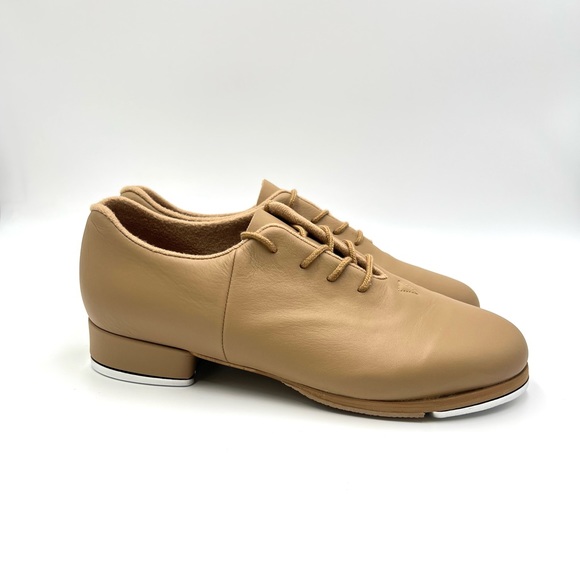 Bloch Shoes Bloch Womens S32l Sync Caramel Tan Leather Lace Up Jazz